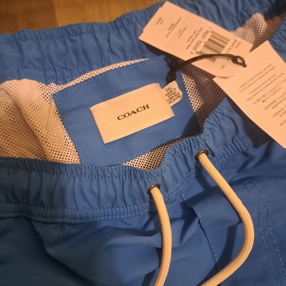 NWT Coach Magic Print Signature Swim Trunks - Picture 3 of 4